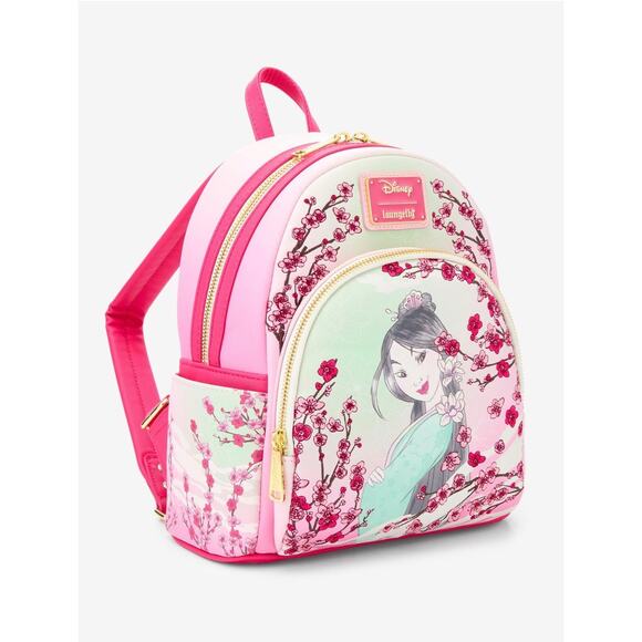 cherry blossom mini backpack Disney by Loungefly Cute Stitch suitable for both everyday use and special occasions Chip and Dale Pastel Mini-Backpack